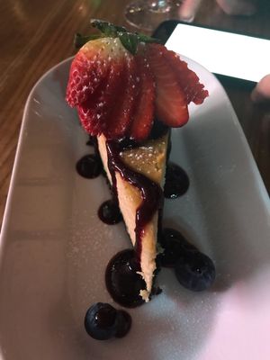 Cheesecake  at Unity Diner in East London