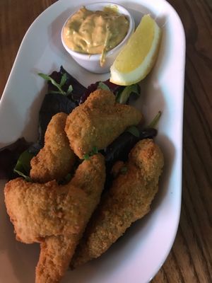 Seitan wings at Unity Diner in East London