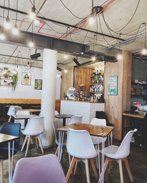 Beautiful place at Unity Diner in East London