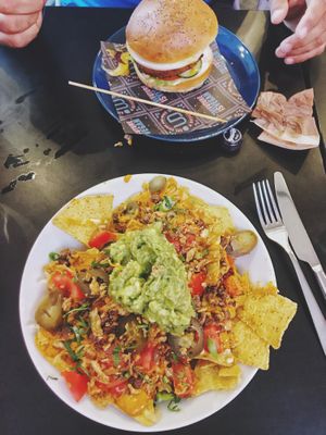 Dirty Nachos 🤤 Yummy!! at Unity Diner in East London