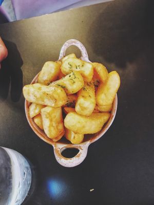Chunky Fries ❤️ at Unity Diner in East London