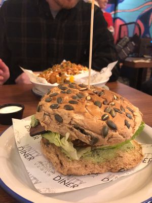 Surge Burger at Unity Diner in East London