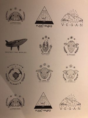 The lovely artwork at the toilets at Unity Diner in East London