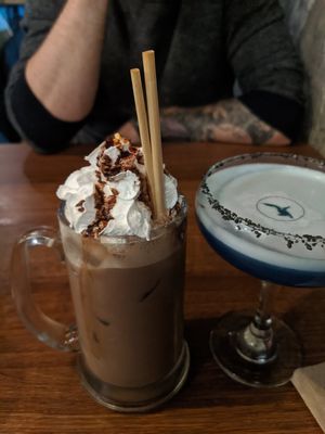 Cocktails at Unity Diner in East London