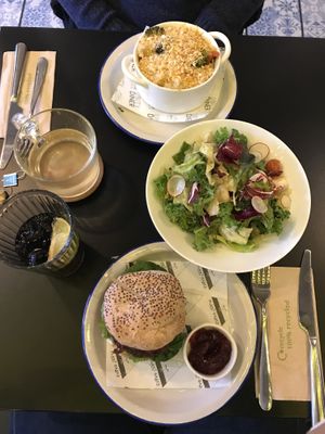 Our menu  at Unity Diner in East London