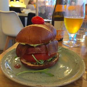 Moving Mountains Burger 🍔  at Unity Diner in East London