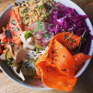 tuna salad at Unity Diner in East London