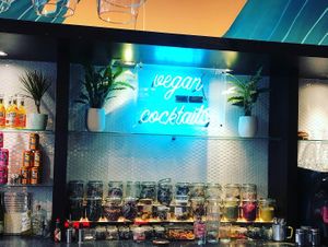 Vegan 🍹  at Unity Diner in East London