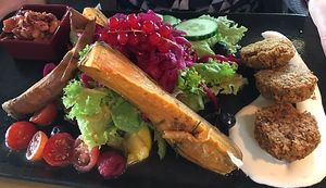 vegetarisch at Steiner's Cafe Restaurant Weinbar in Pinsdorf