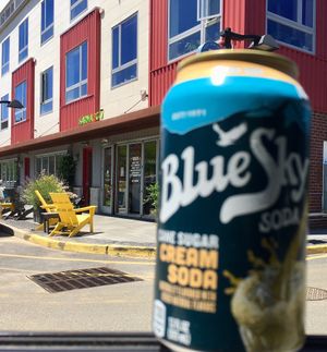 Cream Soda outside Karma2Go at Karma 2 Go in Red Bank