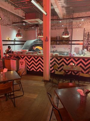 Interior  at Pizza Punks in Newcastle Upon Tyne