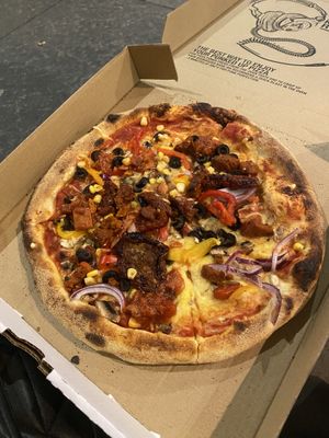 Create your own pizza  at Pizza Punks in Newcastle Upon Tyne