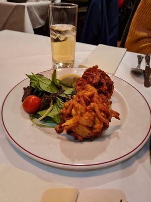 Onion bhaji at The Rajah in Inverness