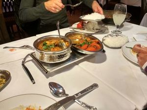 Curry  at The Rajah in Inverness