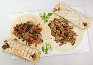 Vegan chicken at Cairo Healthy Food in Cairo