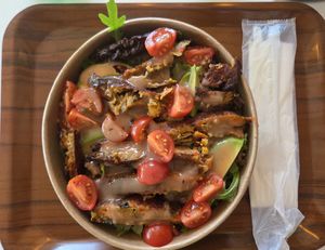 Vegan Bowl at Fryburger Gourmet in Bulle