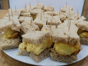 tortilla tapas bites at Anglia Café - Maybe closed in Plovdiv