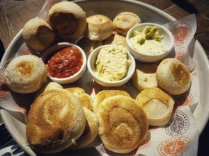 Double Dough Balls - warm & yummy at Milano in Galway
