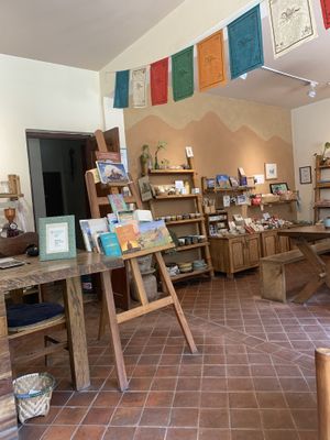 Eco-friendly products available for sale.  at Ananda Tree House in Kathmandu