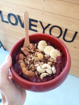 Açai Bowl at Raw Love You in Bodrum
