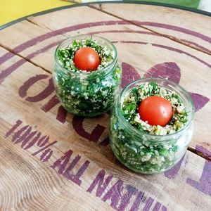 Kinoa Salad at Raw Love You in Bodrum