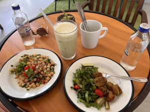Vegan ayran  at Raw Love You in Bodrum