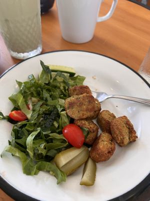 Falafel salad  at Raw Love You in Bodrum