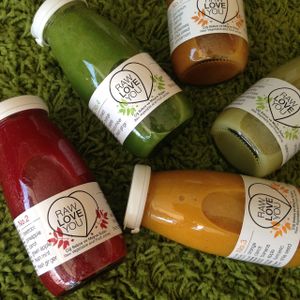 Raw juice; raw, vegan, healthy and delicious. at Raw Love You in Bodrum