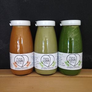 Raw juice; raw, vegan, healthy and delicious. at Raw Love You in Bodrum