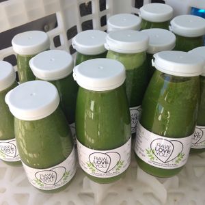 Green power! at Raw Love You in Bodrum