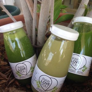 Green power and detox! at Raw Love You in Bodrum