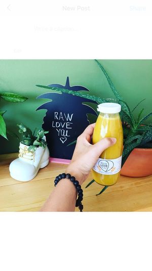 Happy juices :) at Raw Love You in Bodrum