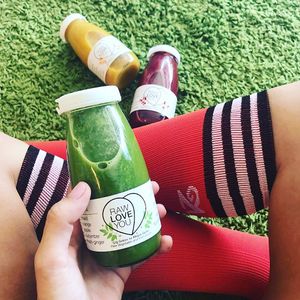Let's be healthy! at Raw Love You in Bodrum