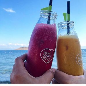Cheers! at Raw Love You in Bodrum