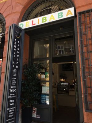 Entrance  at Delibaba in Budapest