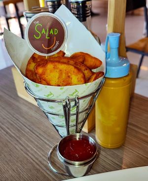 Potato Wedges at The Salad Concept - Sompetch Branch in Chiang Mai