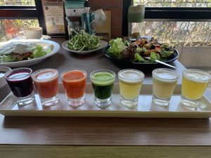 Rainbow shots    at The Salad Concept - Sompetch Branch in Chiang Mai
