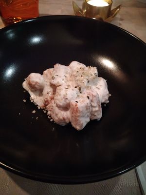 Gnocchetti di miglio at Shakti Food in Brescia