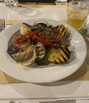 Grilled Mango  at Santa Maria in Funchal