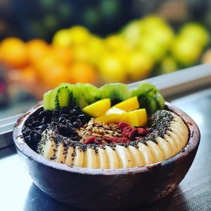 Acai bowl at Enerjuicer in Tel Aviv