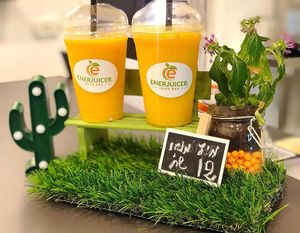 . at Enerjuicer in Tel Aviv