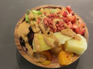 PB bowl at Enerjuicer in Tel Aviv