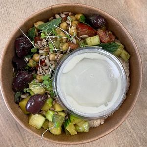 Dobra malca - salad bowl at Bio Trgovina Dobra Misel in Lesce