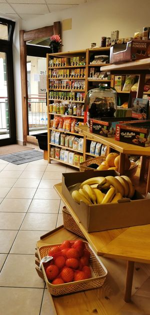 fresh produce at Bio Trgovina Dobra Misel in Lesce