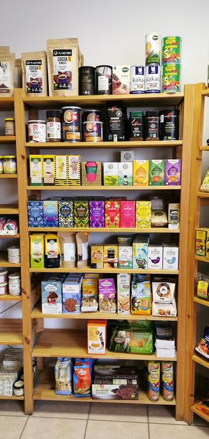 coffe, tea, snacks at Bio Trgovina Dobra Misel in Lesce