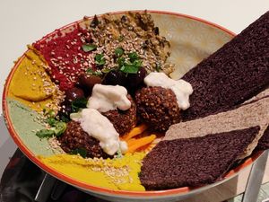 Mezze at Le Botaniste - Schuman in Brussels