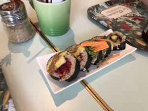 sushi  at Le Botaniste - Schuman in Brussels