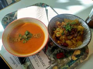 Botanical menu at Le Botaniste - Schuman in Brussels