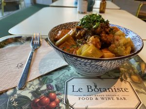 Botanical salad  at Le Botaniste - Schuman in Brussels