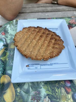 Peanut butter cookie  at Le Botaniste - Schuman in Brussels